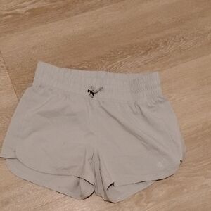 adidas Women's Light Gray Athletic Shorts